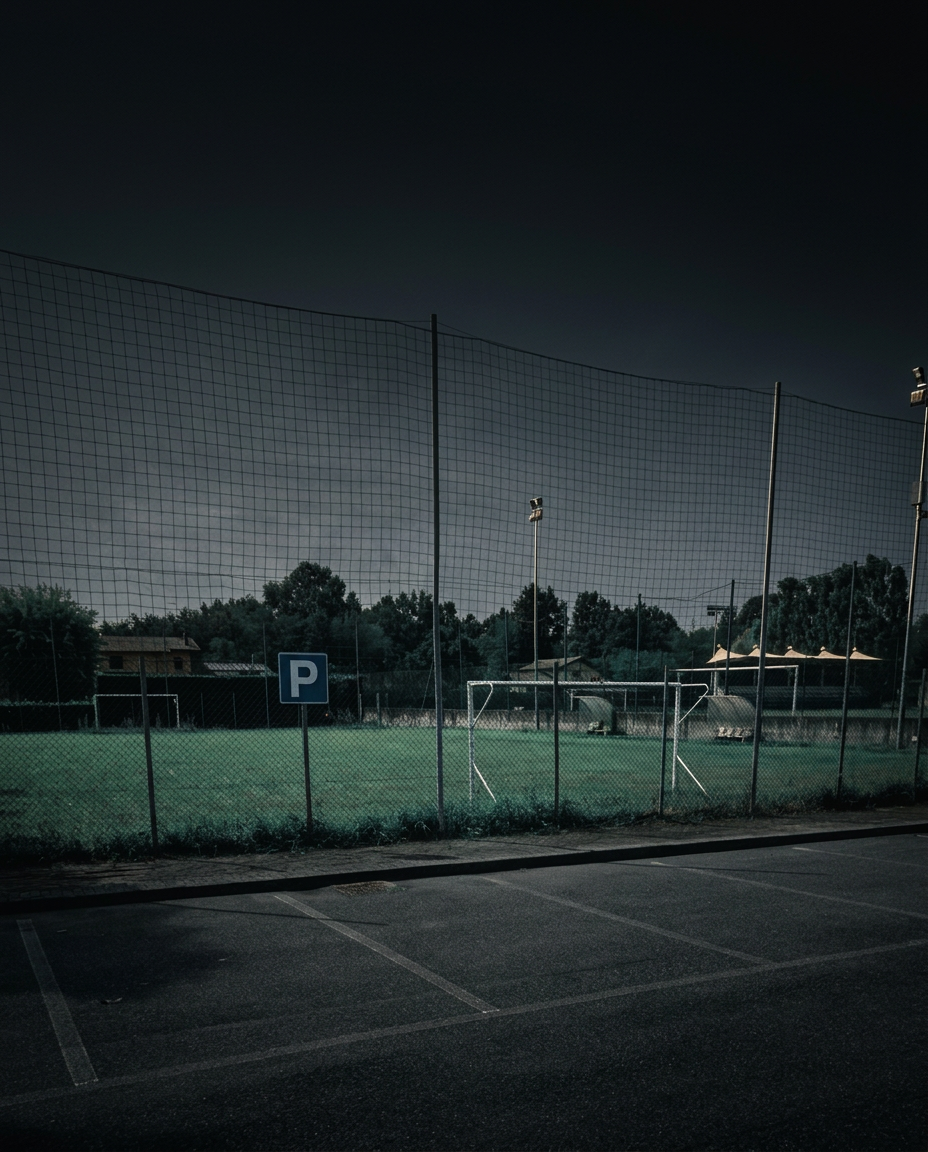 Il campo d'allenamento della Juniores Under 19 al Roasio Stadium di Roasio